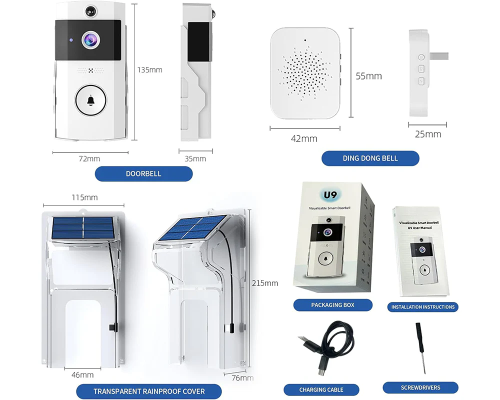 Wireless Smart Video Doorbell - Image 4