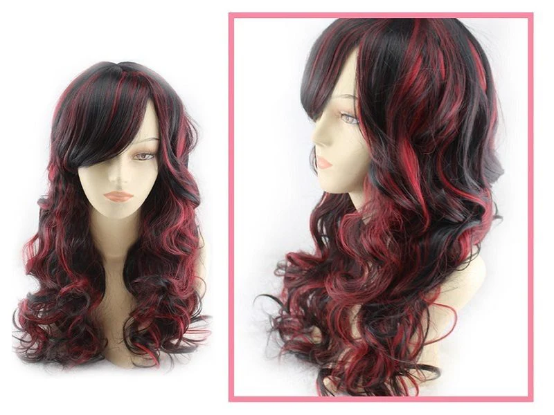 Women Long Wig Blond Synthetic Hair Full Wigs High Quality - Image 4