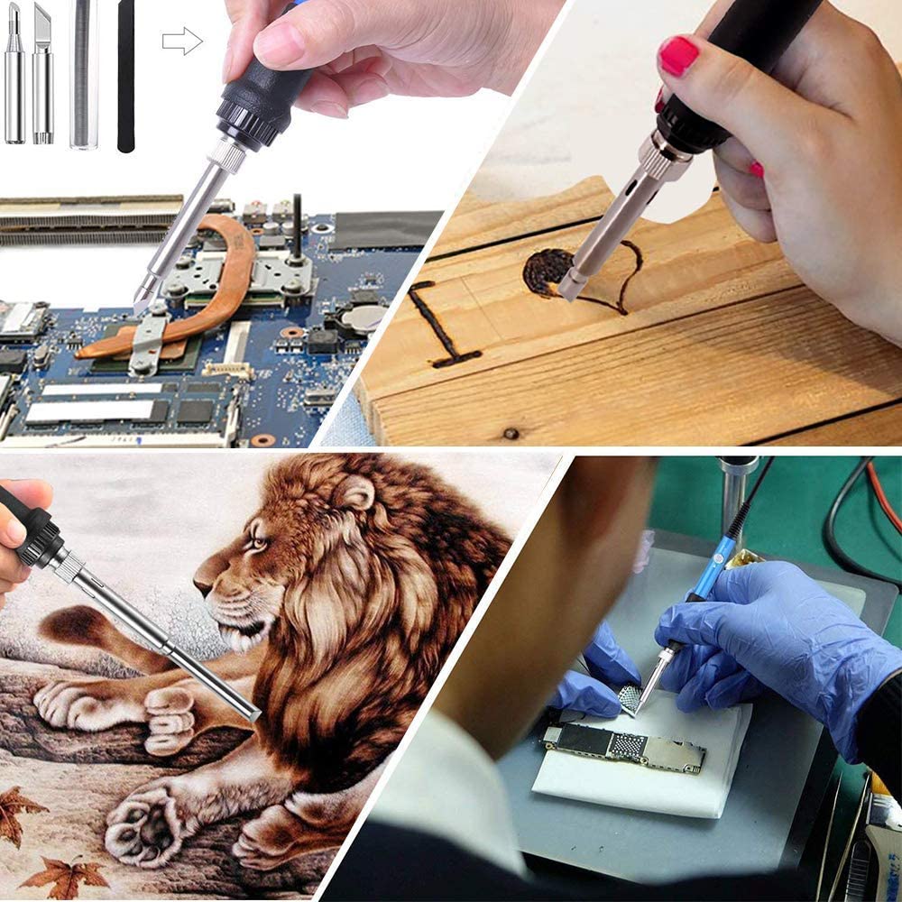 Wood Burning Pyrography Pen Kit - Image 7