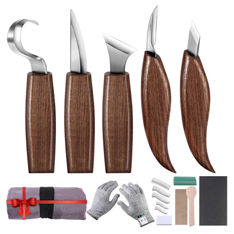 Wood Carving Tools Set 12 in 1 - Image 2