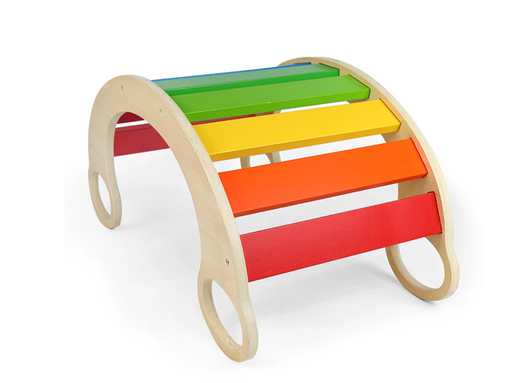 Wooden Rainbow Rocker Board - Image 3