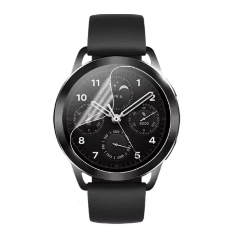 Hydrogel Screen Protector for Xiaomi Watch S1 (Pack of 6)