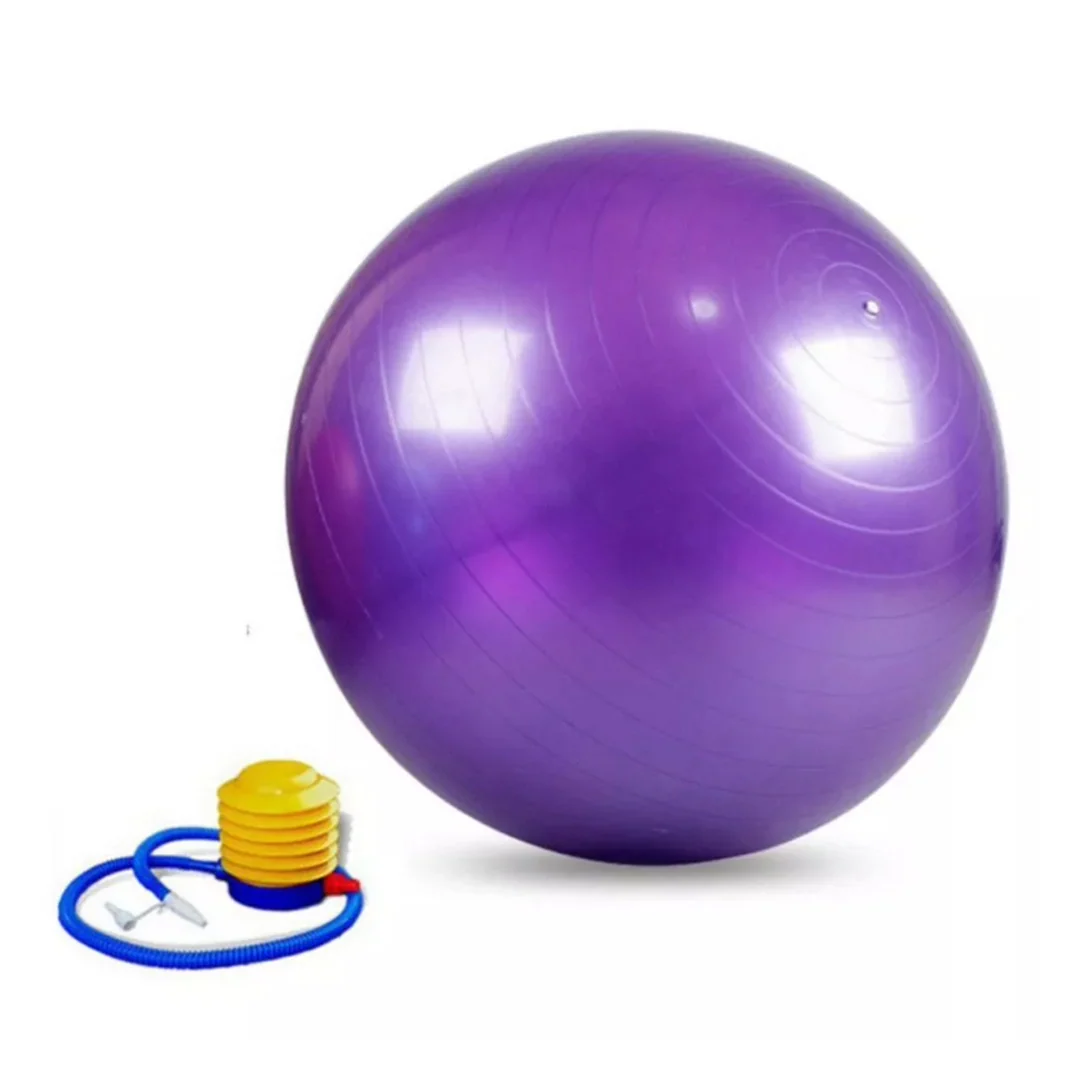 Yoga Balance Ball Fitness Shaping Sitting Ball (Purple) - Image 6